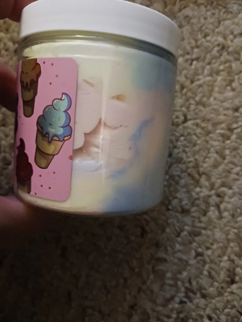 You Melt My Heart Whipped Foaming Soap - Pastel Multi Color